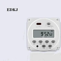 cn101a timer switch acdc 12v 24v 110v 120v 220v 230v 240v digital lcd power week mini programmable time switch relay 8a to 16a