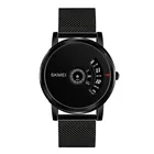 Часы SKMEI Мужские кварцевые, водонепроницаемые, с сетчатым ремешком из стали, 1260