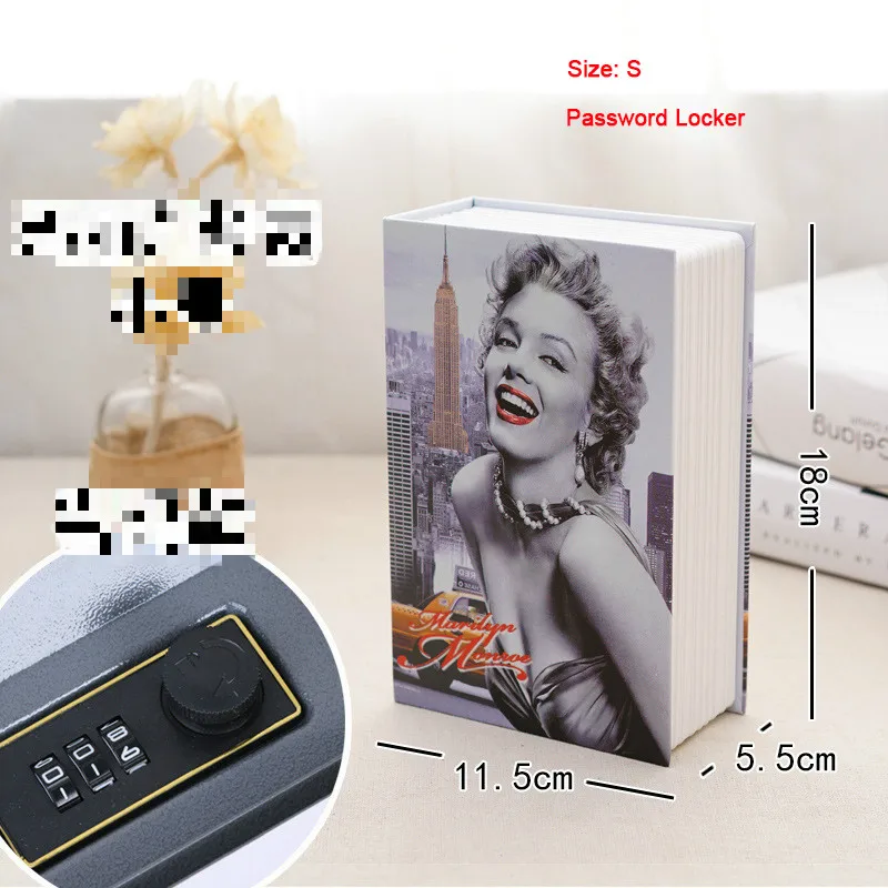 Hucha шкафчик с паролем Сейф Коробка для хранения денег Скрытая секретная