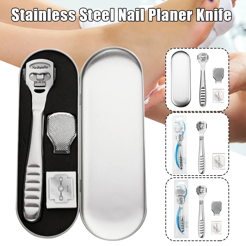 

Stainless Steel Professional Pedicure Tool Set Exfoliating Preventing Dead Skin Manicure For Foot Skin Care Skin Care Body -VL16