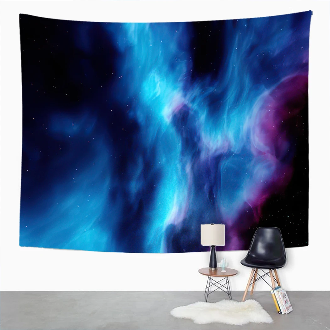 

Psychedelic Galaxy Nebula Tapestry Wall Hangings Wall Cover for Living Room Dining Room and Bedroom Decor Sofacover
