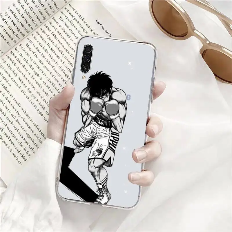 

anime Hajime no ippo Phone Case Transparent for xiaomi 11 redmi note 9 8 s pro Samsung A 71 51 21S S 20 fe 10 9 8 plus