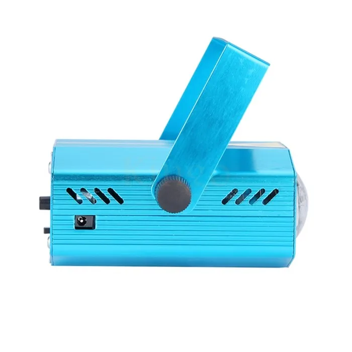 Лампа светодиодная RGB с дистанционным управлением 3 Вт эффектом волны|laser projector|dj