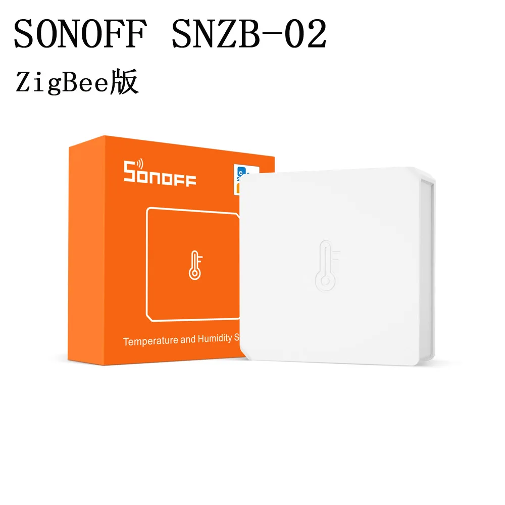 SONOFF SNZB 02 датчик температуры и влажности в режиме реального времени Синхронизация