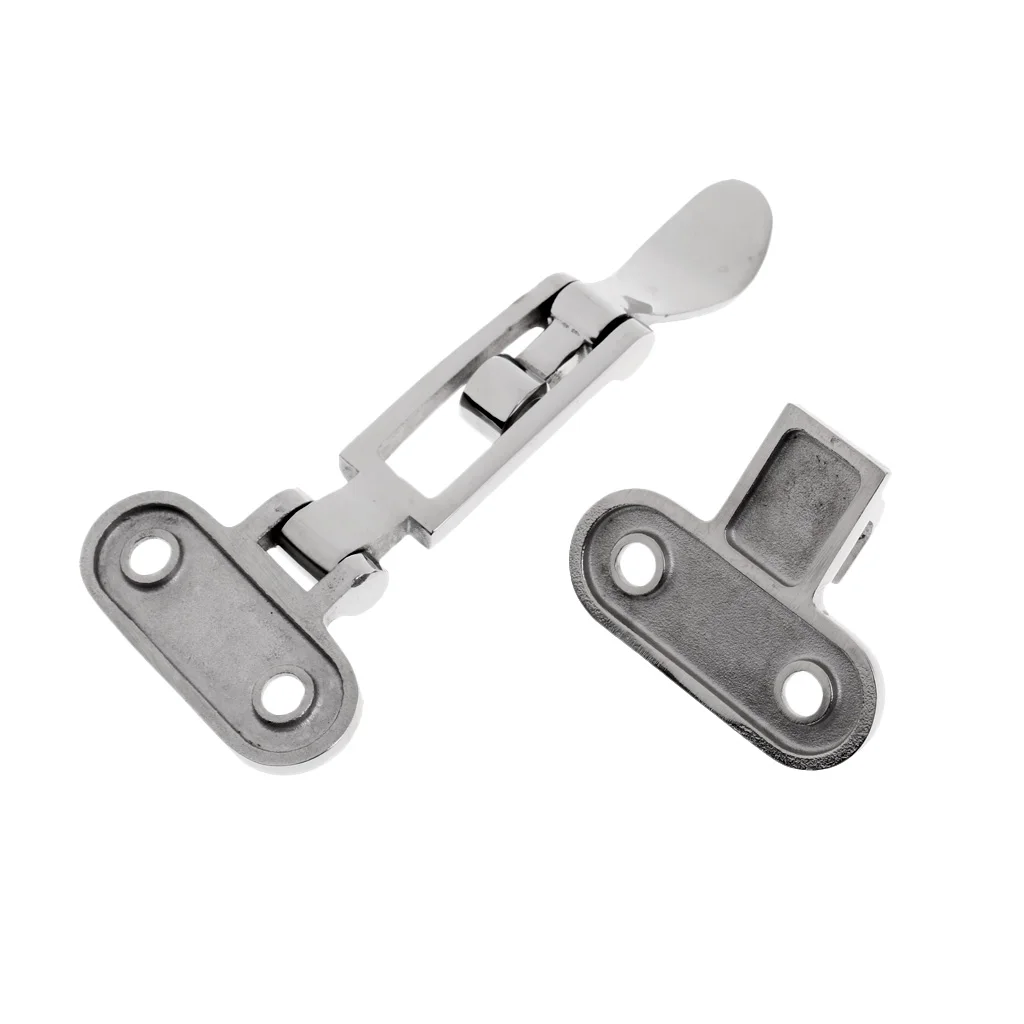 

316 Stainless Steel Marine Boat Anti-Rattle Latches Hold Down Clamp 11 X 5cm
