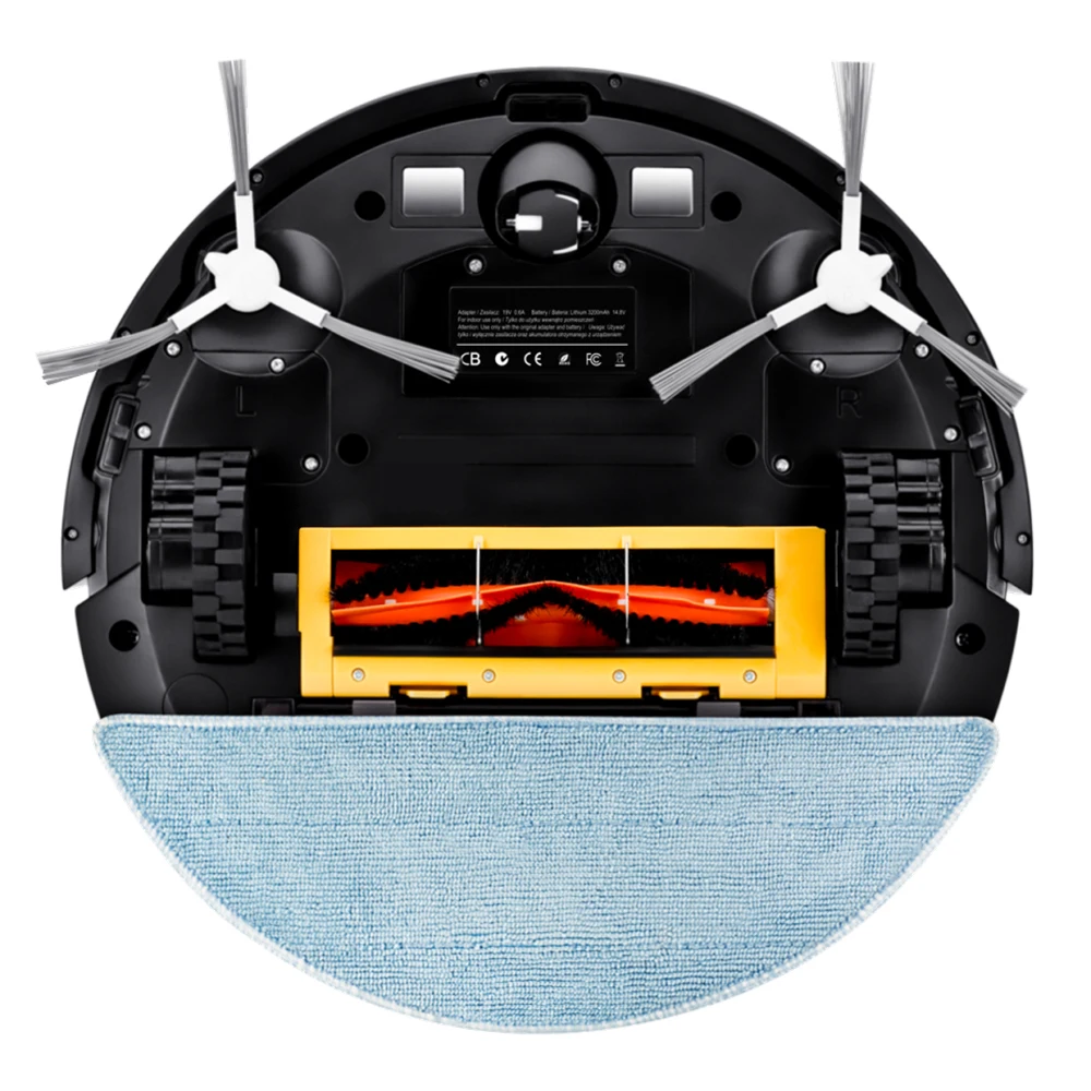 

ABIR X6 Good Feedback Black Auto Voice Navigation 14.8 V Languages-Customized Multifunctional Robot Floor Cleaner