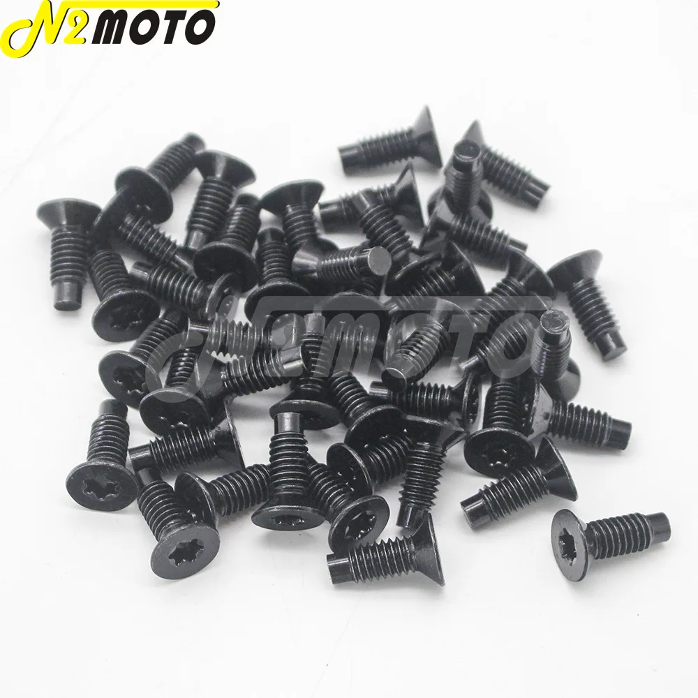44 x болты для рамы лобового стекла мотоцикла и шарнирные звездообразные винты TJ YJ