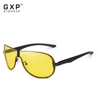 gxp 2020 polarized anti glare night vision night driving alloy goggles light glasses driver fashion sunglasses
