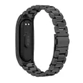 Для Mi Band 5 ремешок совместим умный Браслет Xiaomi Mi Band 6 4 3 ремень Металическая цепочка из нержавеющей стали с NFC Mi 5 глобальная версия браслет