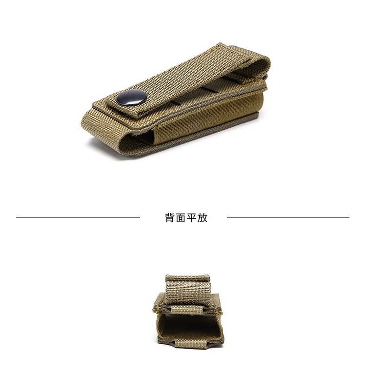 Unidad al aire libre Molle tatico solo Rifle Mag bolsa de revista Walkie Talkie bolsas Rifle bolsillo 9 мм cartucho titular de l