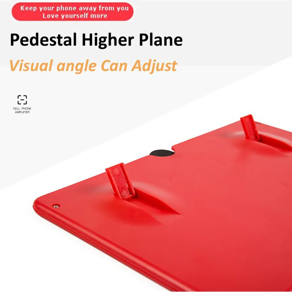 

3D HD 10/12-inch Magnifier Amplifier Drawable Mobile Phone Screen Amplifier ABS Plastic Lens Amplification Eye Protection