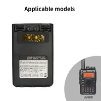 8dr battery walkie talkie uv8dr radio battery 7 4v 2350mah aag10 two way radio