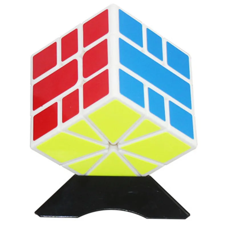 Educational Toys Children Cubos Magicos Lot Cube stickers Magic Square Ghost Cube Neokub Cubes Sensory Toys Kids Magnetic EE50MF - Цвет: White