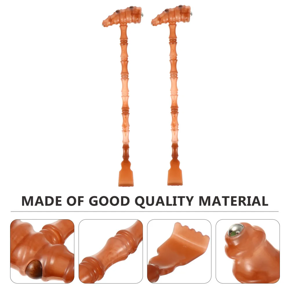 

2Pcs Knocking Hammer Body Tool Body Stress Reliever Gift