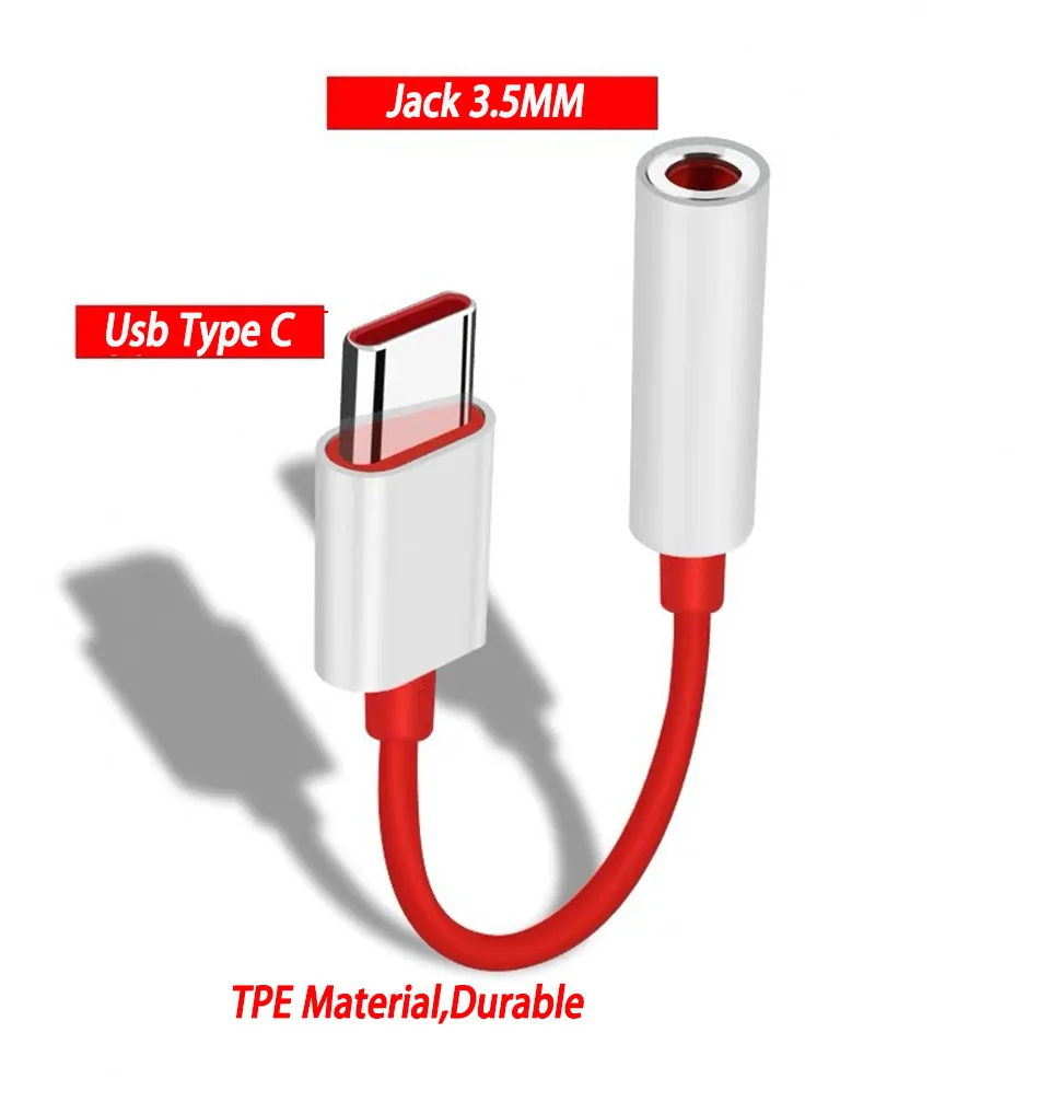 Адаптер для Oneplus 8t Type C 3 5 мм Usb Aux аудио преобразователь наушников 8 Pro Nord One Plus 8T + 5G