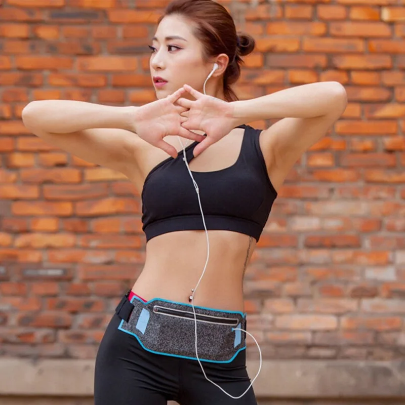 

Unisex Outdoor Sports Waist Bum Bag Fitness Jogging Belt Pouch Cycling mini Backpack Rucksack Waist Bag Bike Backpack