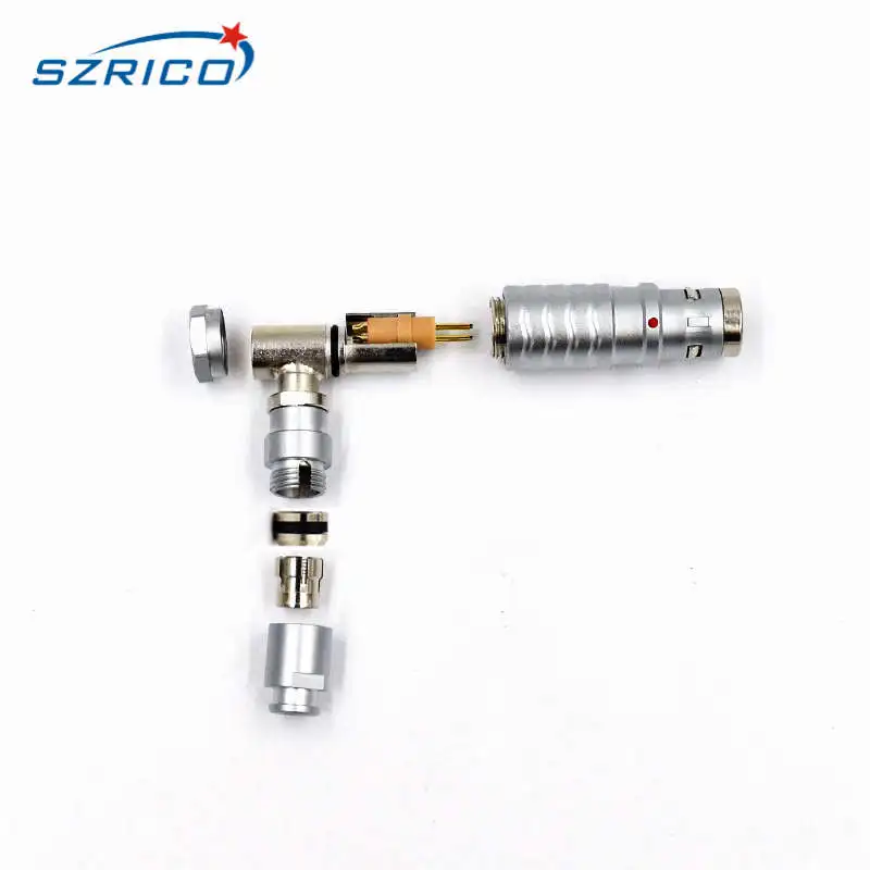 Круглый электронный водонепроницаемый военный соединитель OK FHG 2 3 4 5 6 7 8 10 14