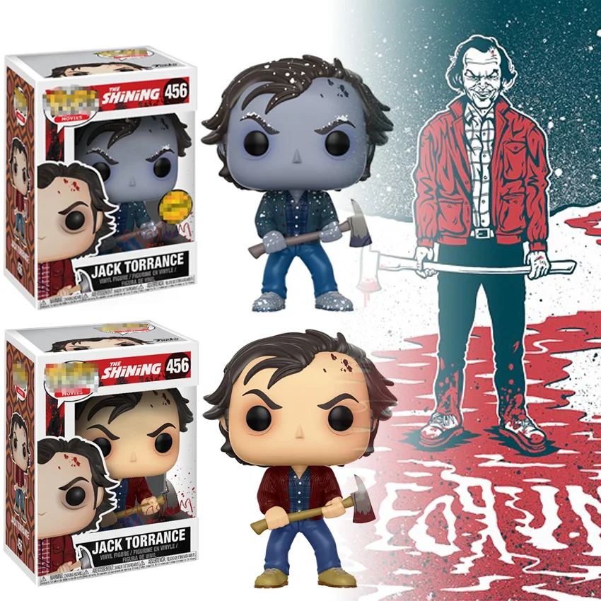 Фигурка героя Funko Pop сияющий Джек игрушка Торранс Зимняя модель снега