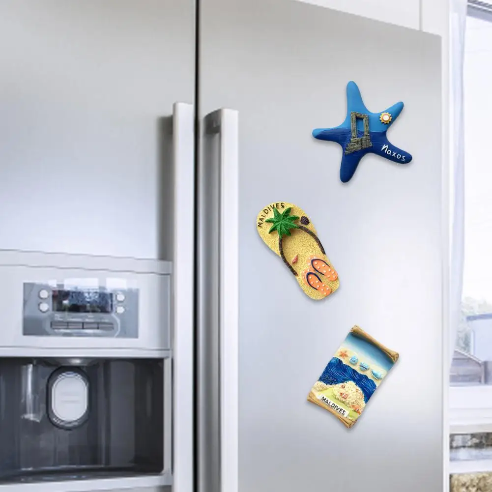 

Refrigerator Magnets 3D Designed Multi-style Resign Creative Cute Fridge Magnetic Sticker for Kitchen
