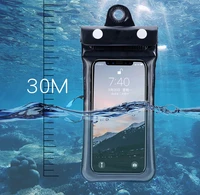 outdoor swimming waterproof mobile phone case 6 8 inch underwater storage bag mobile phone drifting waterproof bag diving case