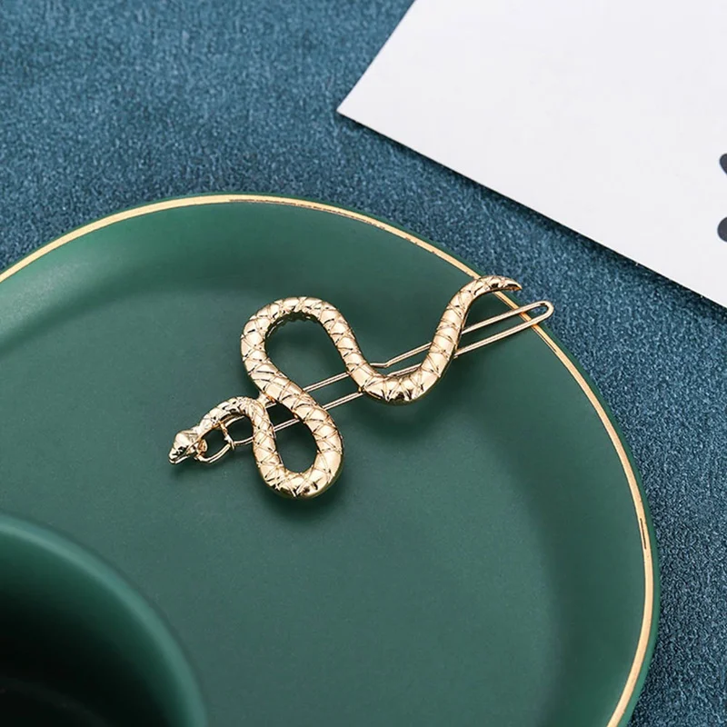 1 шт. заколки для волос в виде змеи |