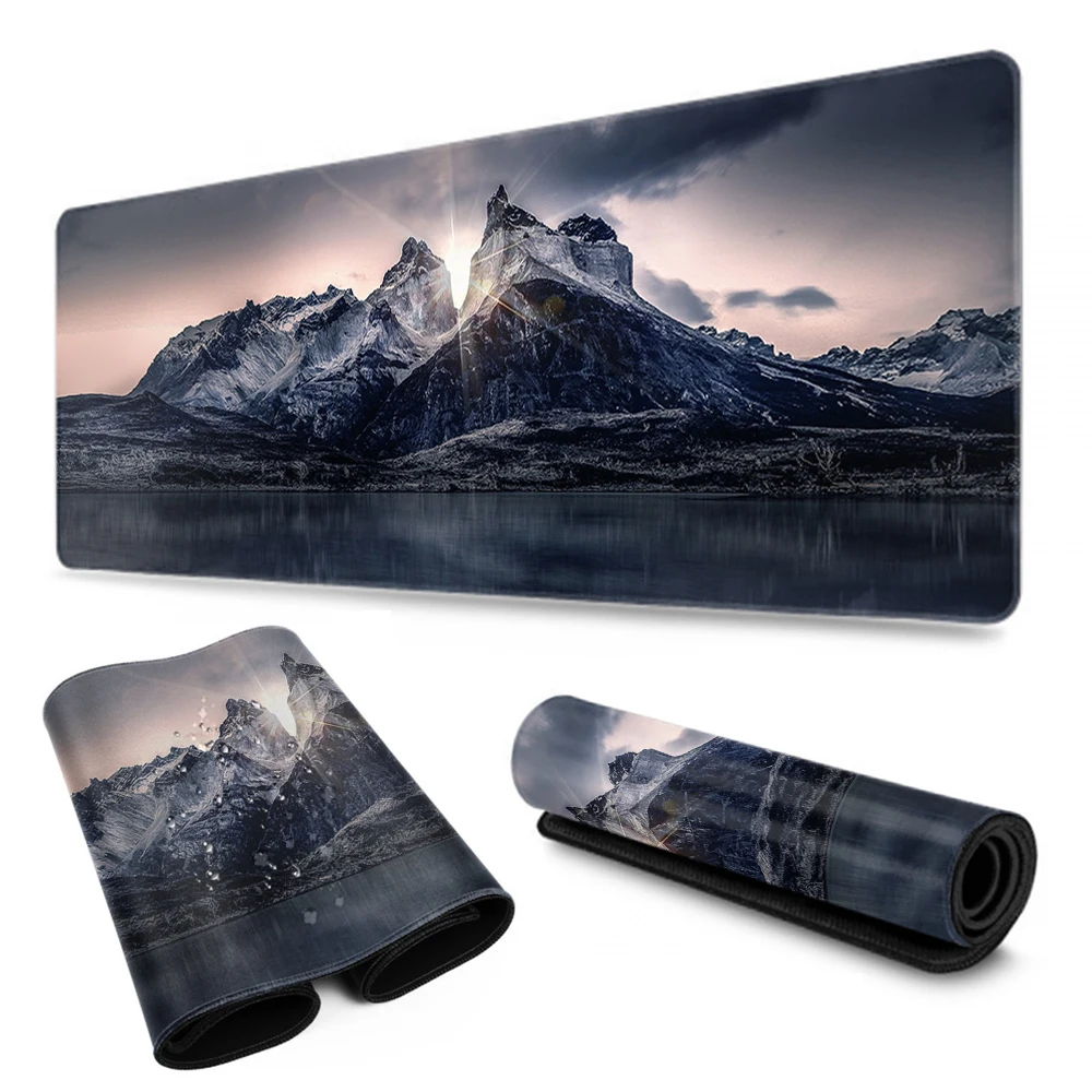 

80x30cm Simple Mouse Pad Overlock Gaming Table Mat Computer Gift Table Mat Card Mouse Pad Table Mat Home Decoration Table Mat