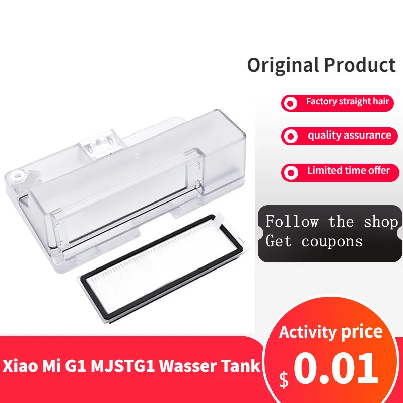 

Brand New Original Xiaomi G1 MJSTG1 Water Tank Suitable For Sweeping and Dragging Integrated Robot Vacuum Cleaner Accessories