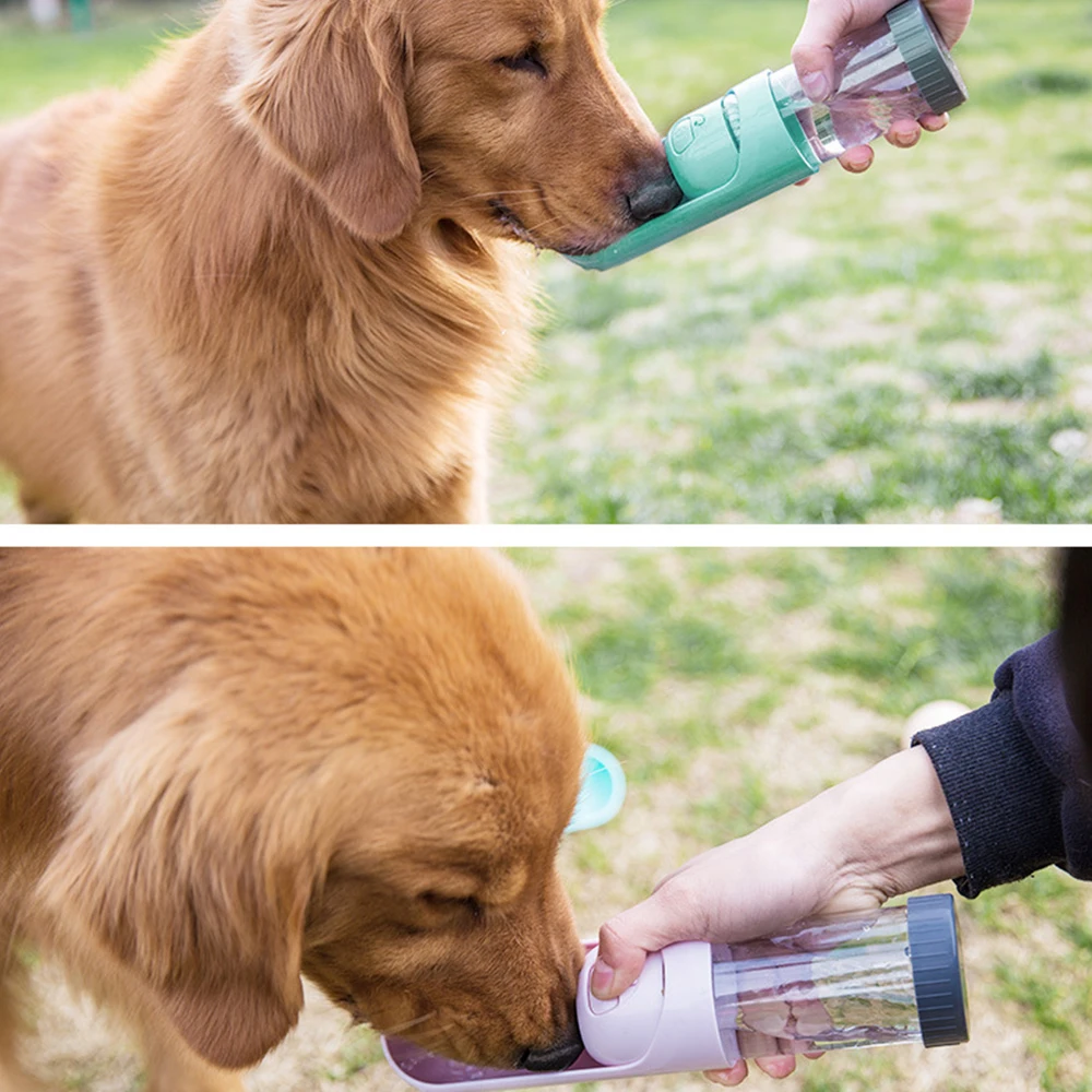 

Pet Dog Water Bottle Dog Leakage-proof Drinking water feeder for Outdoor Dogs Travel Water Bottle Dogs Water Bowl Pet Supplies