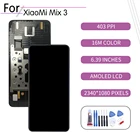 Оригинальный сенсорный ЖК-экран 6,39 дюйма для Xiaomi Mi Mix3, дигитайзер в сборе для Xiaomi Mi Mix3, дисплей с рамкой для замены M1810E5A