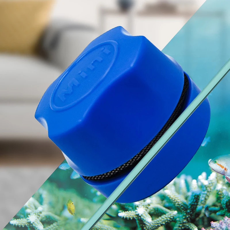 Магнитная щетка для очистки окон аквариумный скребок водорослей с плавающими