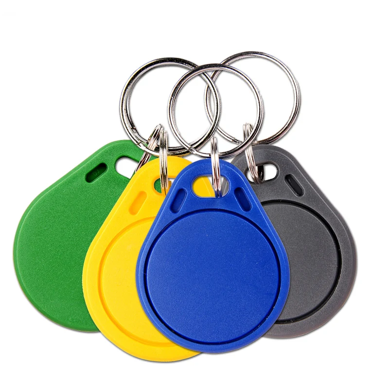 Брелок RFID 100 шт./лот EM4100 125 кГц с чипом TK4100 | Безопасность и защита
