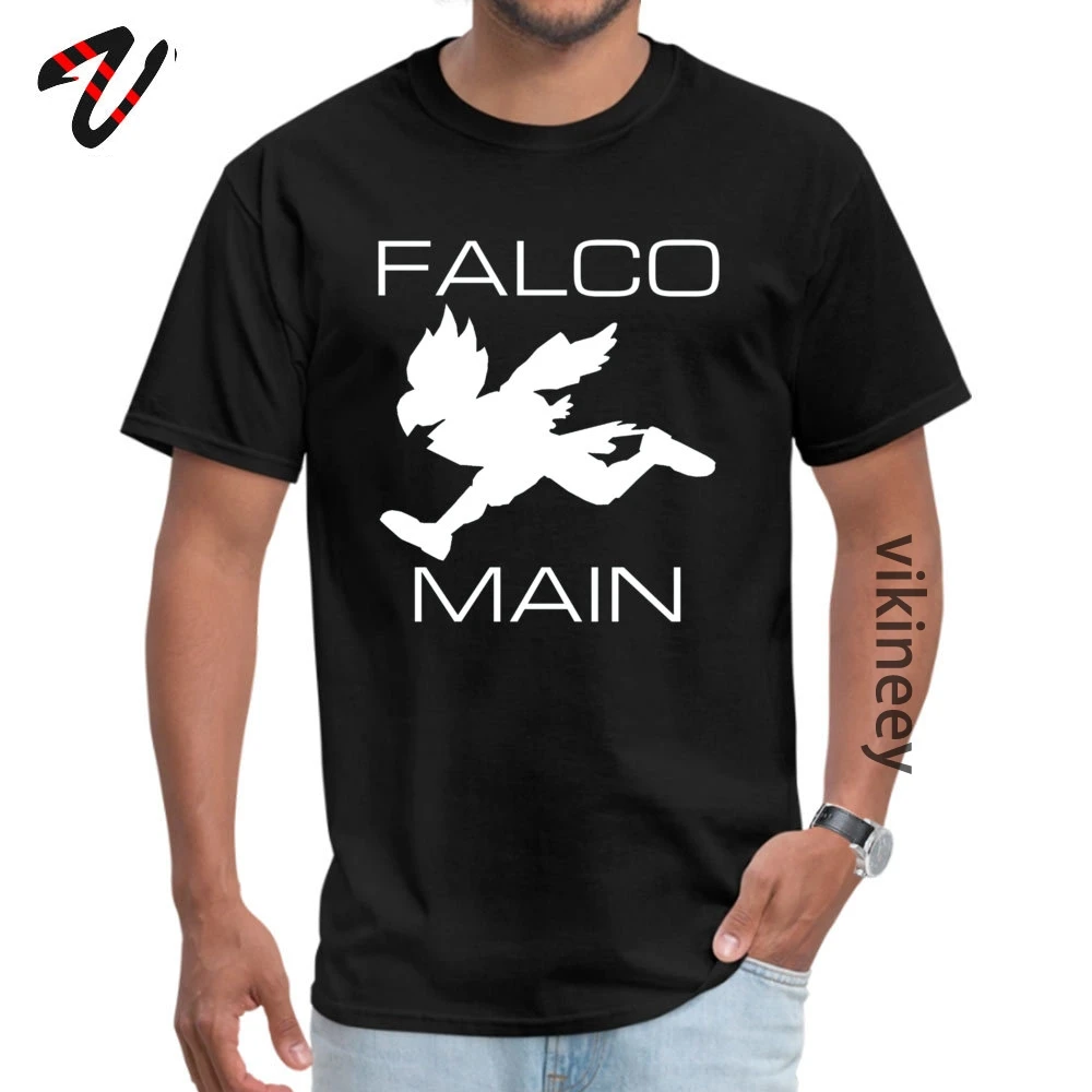 Футболка Falco Main мужская с вырезом лодочкой Повседневная рубашка принтом рифа