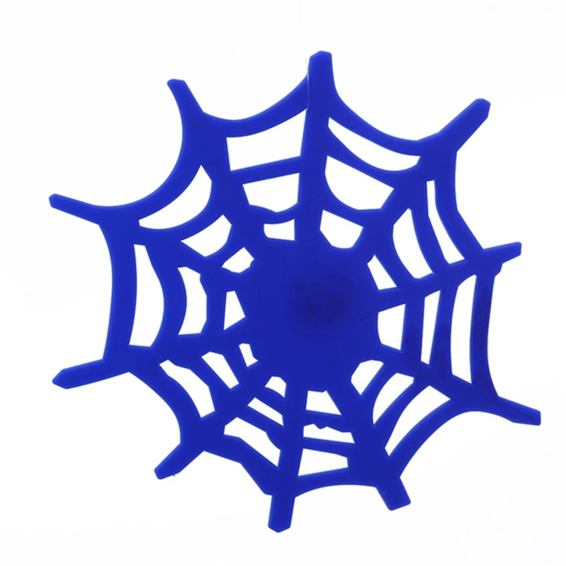 Автомобильный нескользящий коврик силиконовый захват паук паутина лист