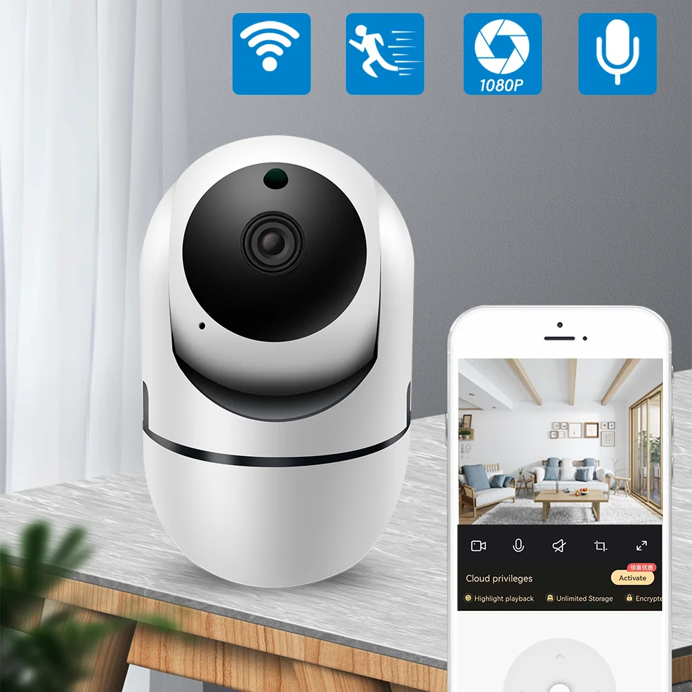 IP-камера MULO для системы видеонаблюдения Wi-Fi 1080P | Безопасность и защита