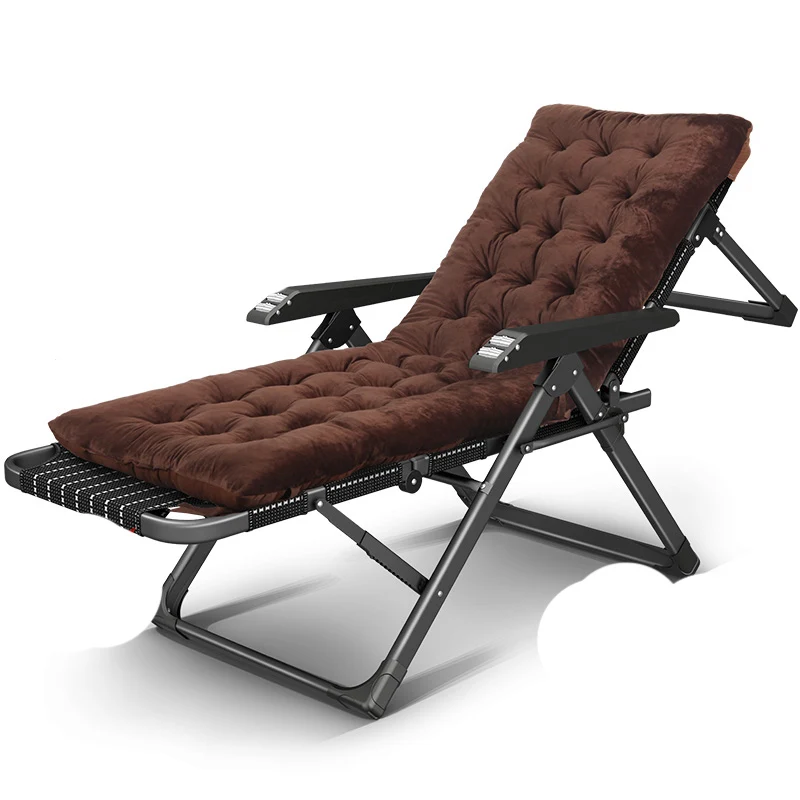 Шезлонг складной для обеда балкона кресло сна отдыха дома портативный пляжа