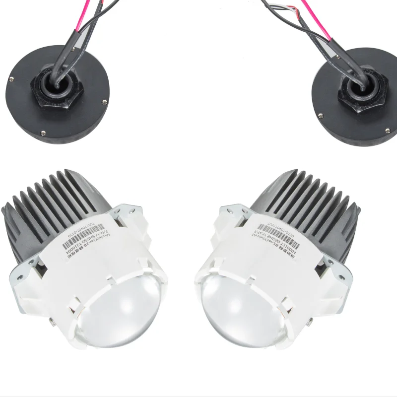 55 Вт Bi светодиодная проекционная линза модификация автомобиля универсальная