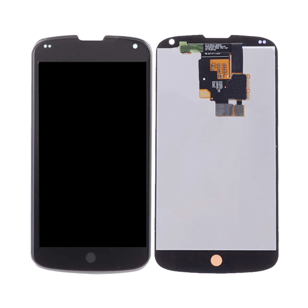 Оригинальный сенсорный ЖК-экран для LG Google Nexus 4 E960 дигитайзер в сборе дисплей с