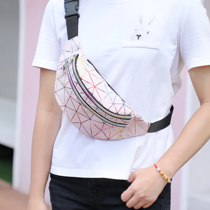 Лазерная спортивная сумка для женщин новинка 2020 на плечо многофункциональная