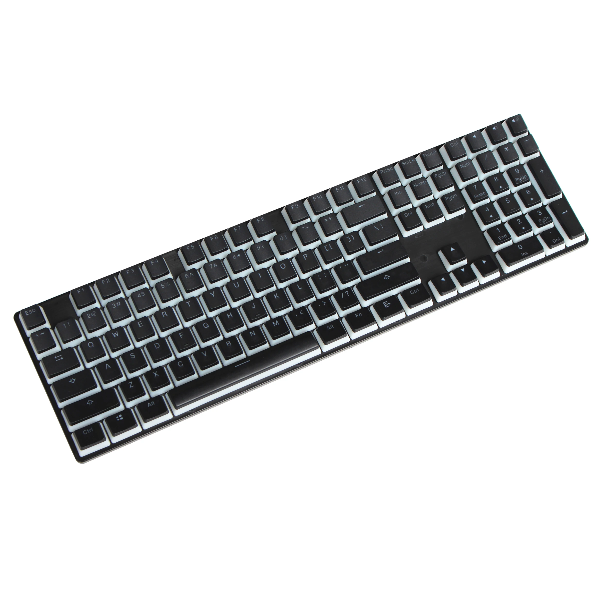 108 клавишей/комплект PBT Pudding Keycap с подсветкой механическая клавиатура Чехлы для клавиш filco Ikbc Ducky nopoo Varmilo OEM профиль