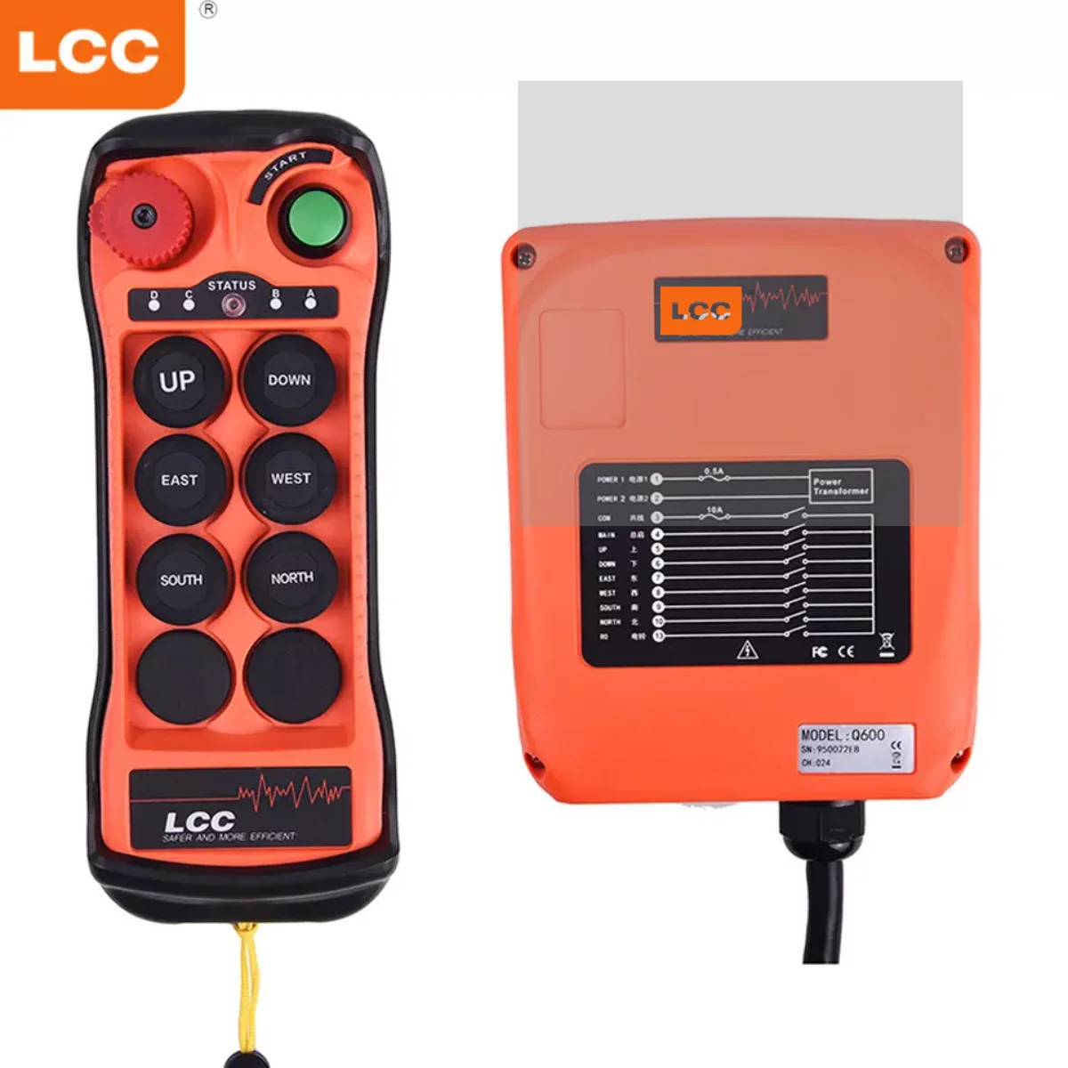 

Хорошая цена Q800, промышленная Водонепроницаемая радиоуправляемая станция с дистанционным управлением