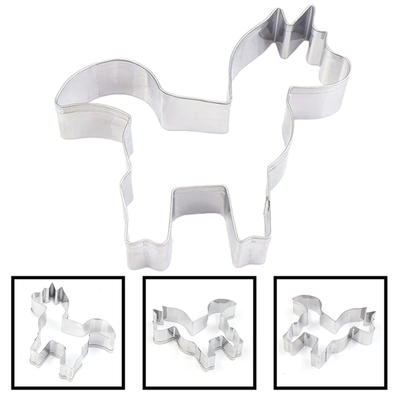 Маленькое печенье в виде пони инструменты для вырезания печенья формы