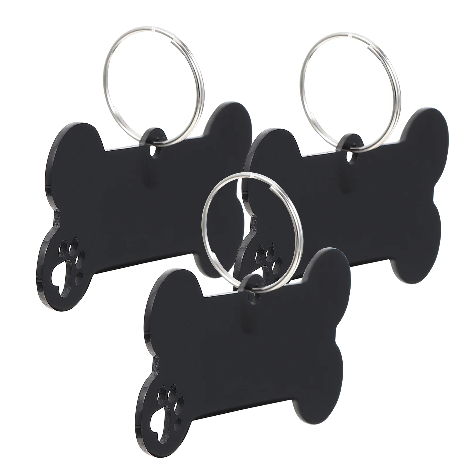 

1 Set Engraving Dog Collar Pet Charm Name Pendant Cat Dog Hanging ID Tag