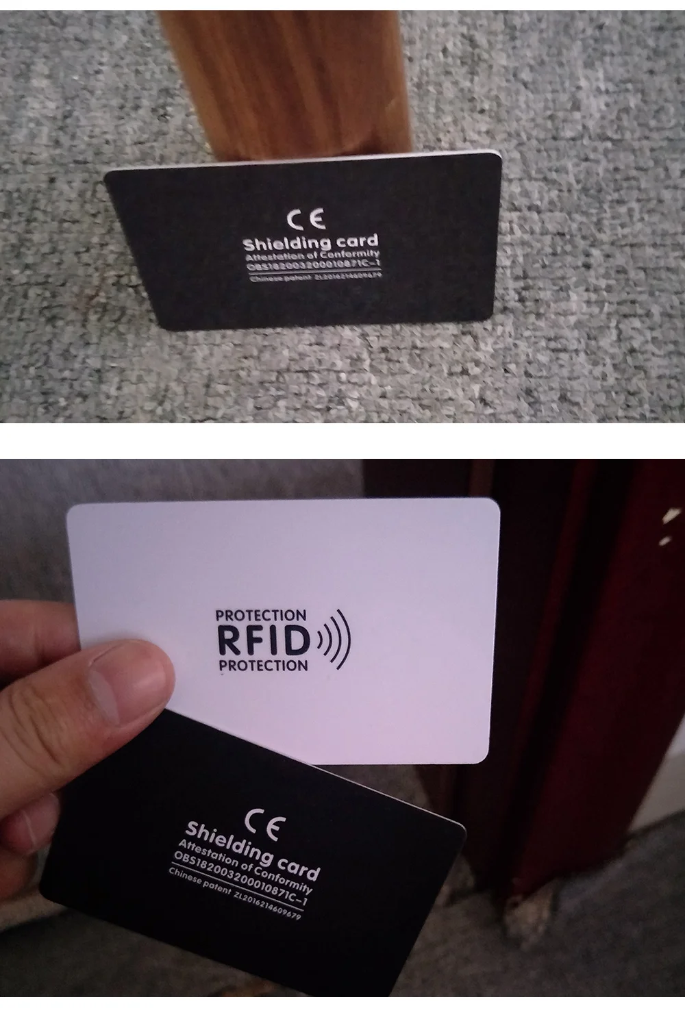 5 шт./лот) RFID Противоугонная защита информации Противоугонная защитная карта подарочный модуль Противоугонная блокирующая карта