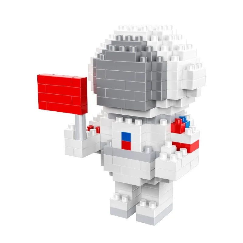 

Diamond particles is compatible with lego children science and education to assemble toy furnishing articles boys astronauts