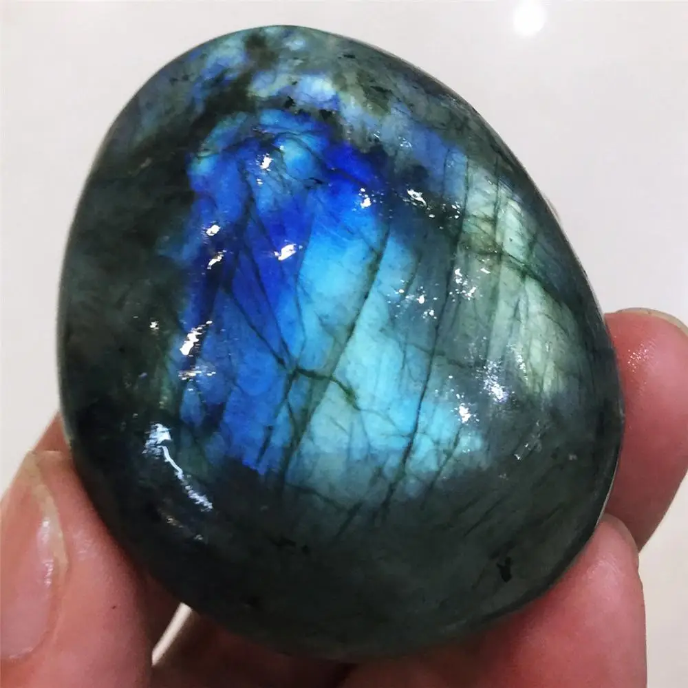 1pcs AAAA natural crystal color drawing feldspar playing with block statue decorating quartz Christmas gift | Дом и сад