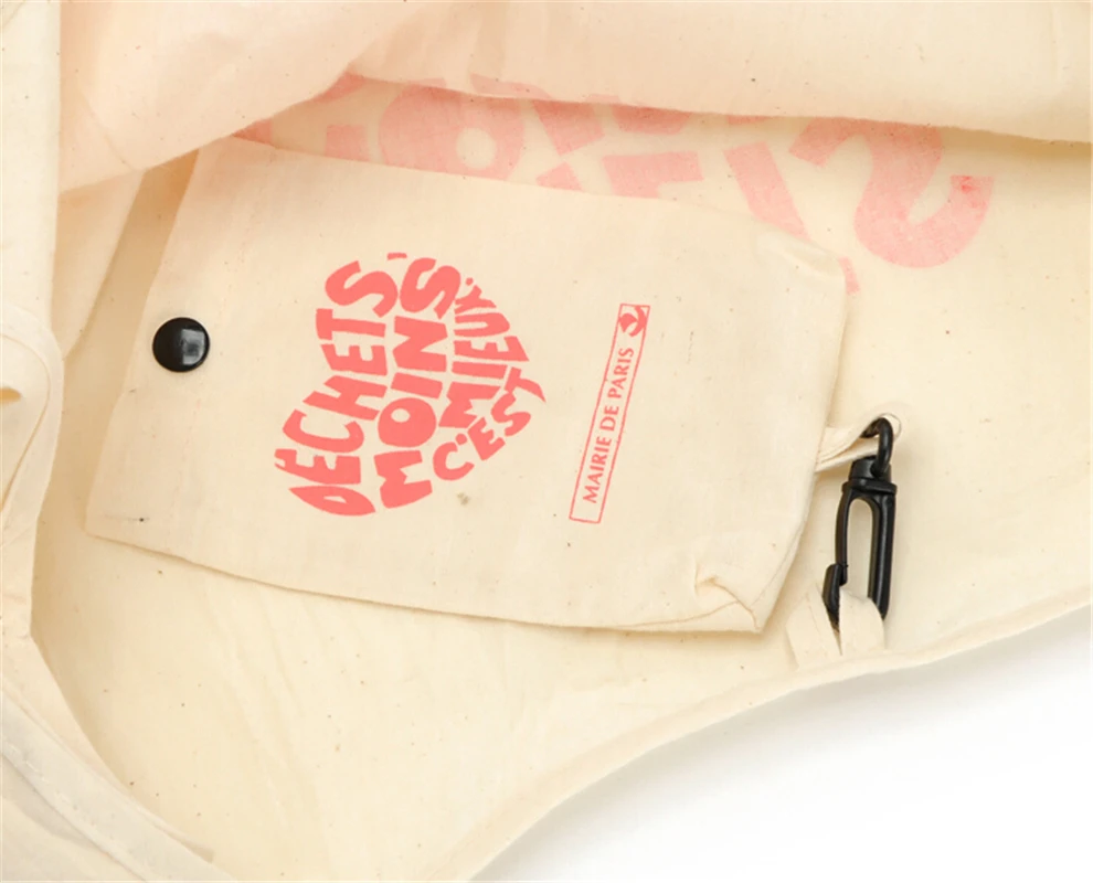 Складная тканевая сумка шоппер ECO Tote многоразовая складывающаяся посылка для