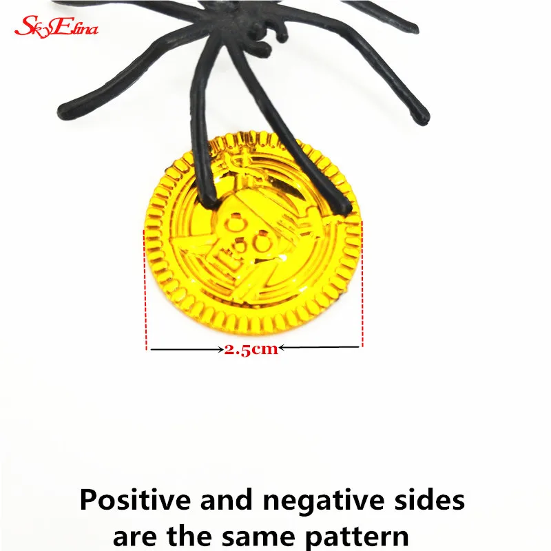 50 шт/100 шт Пираты сокровища в виде монет праздничные сувениры украшения на