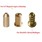 3 в 1 Латунное медное сопло для заправки бутанового газа адаптер для S.T Dupont Line 2Gatsby  Dunhill's DressRollagas зажигалки гаджеты
