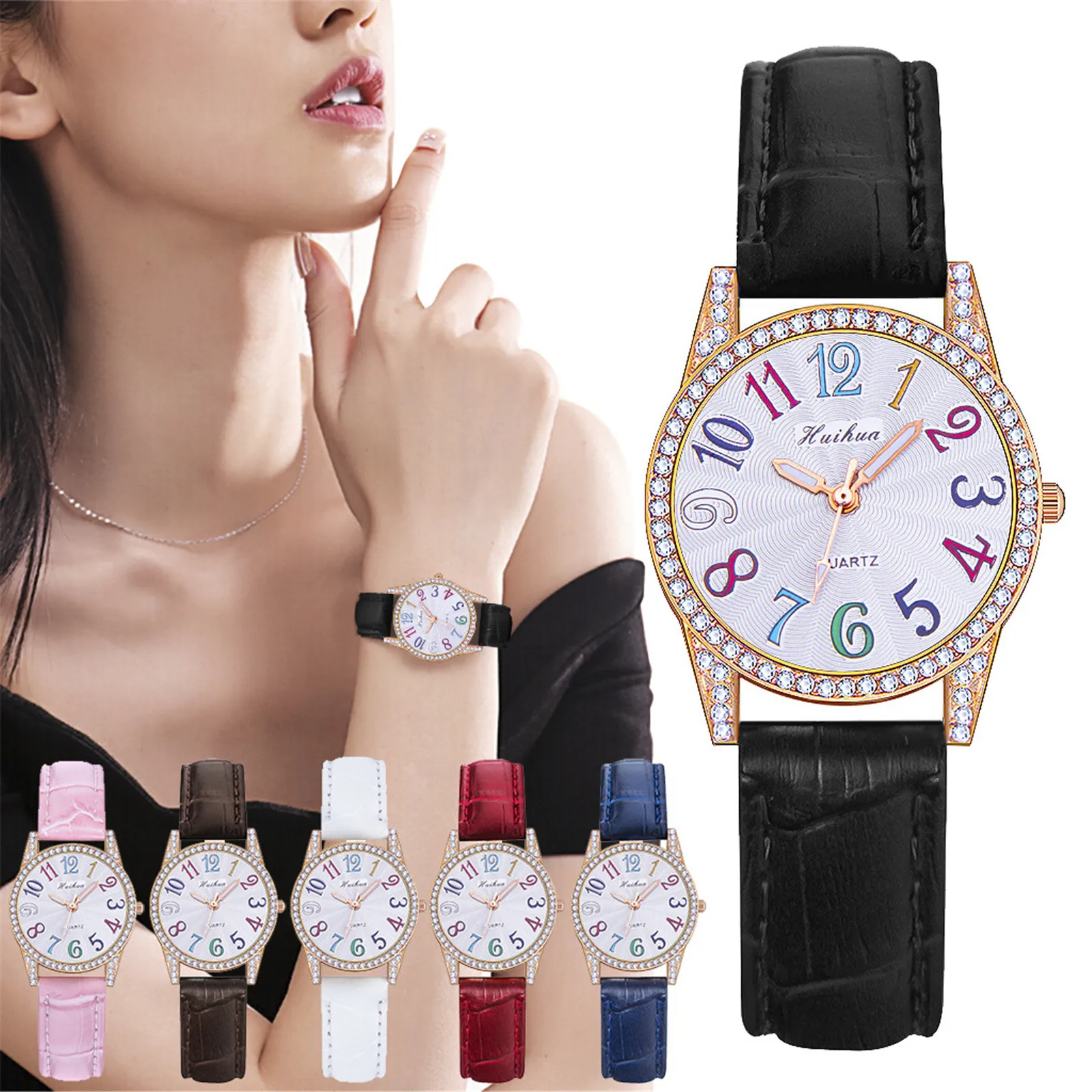 

Quartz Watches For Women Gift Watch Sleek Minimalist Bracelet Watches Ladies Dress Creative Clock Watches New Relojes Mujer#1104