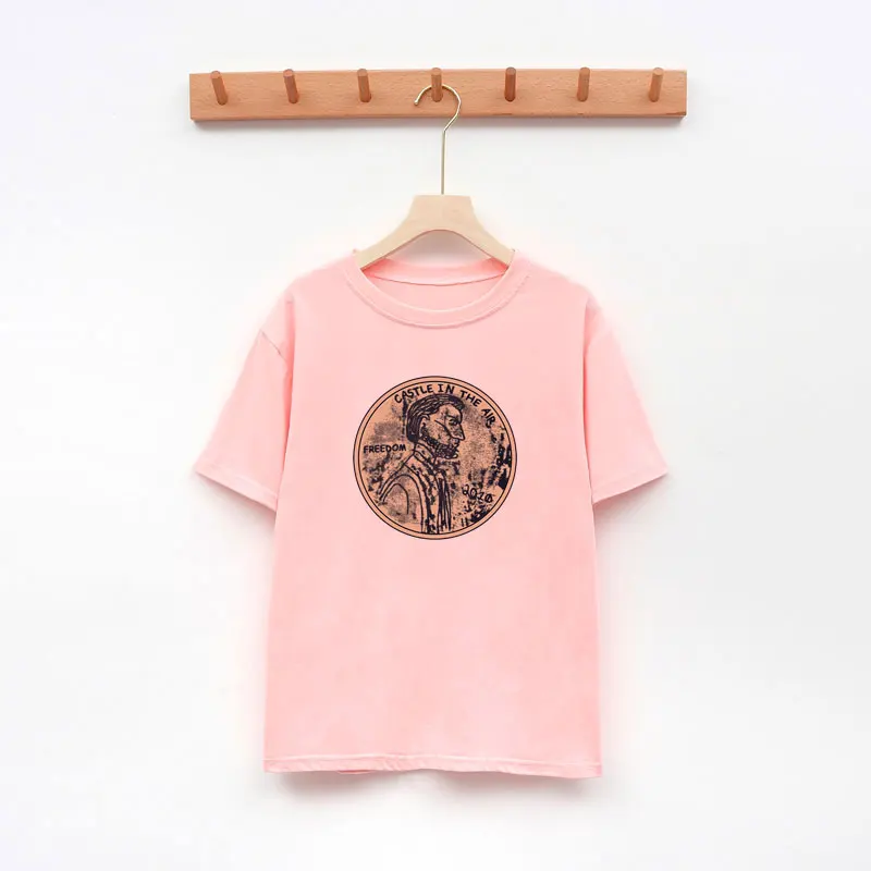 Забавная футболка для женщин оверсайз модная дизайн Harajuku 90S одежда женская